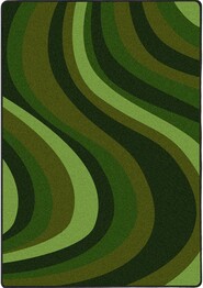 Joy Carpets Kid Essentials On the Curve Green
